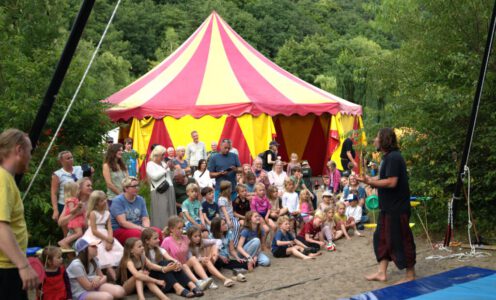 Zirkuszauber im ElbeCamp – Besuch der Kinder aus Góra